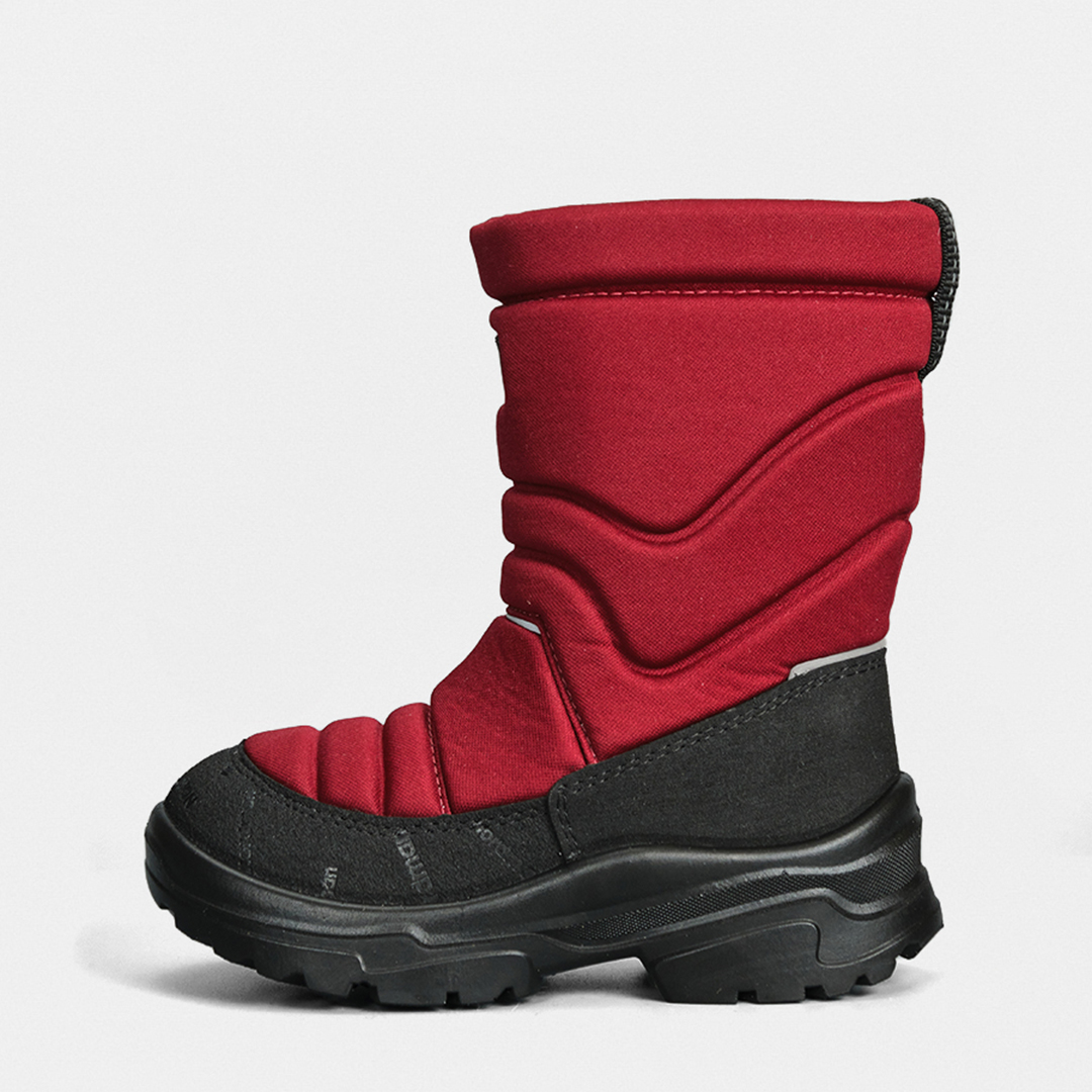 Зимние детские сапоги Nordman Lumi бордовые - фото 5
