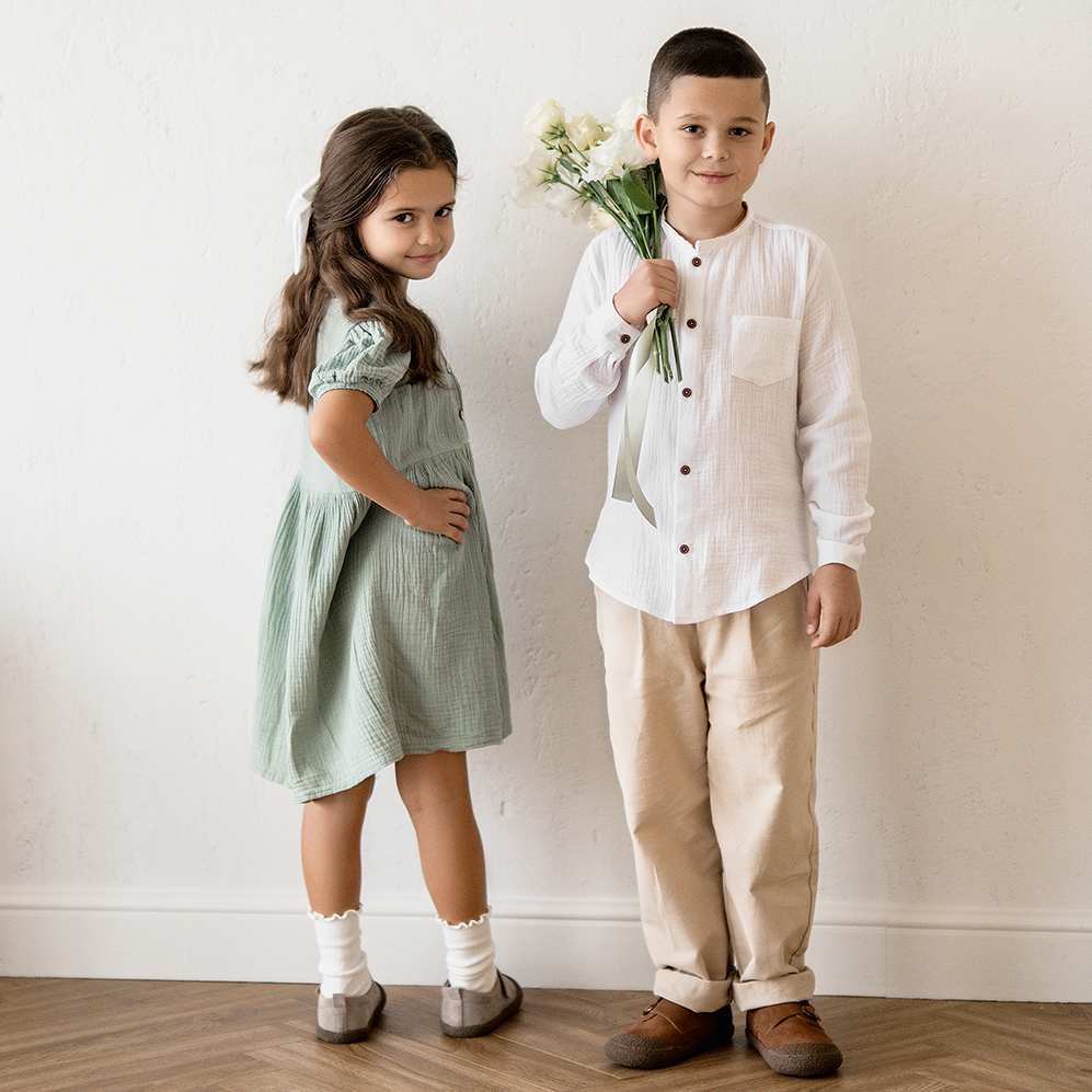 Полуботинки Nordman на двух застежках цвет коричневый - фото 3