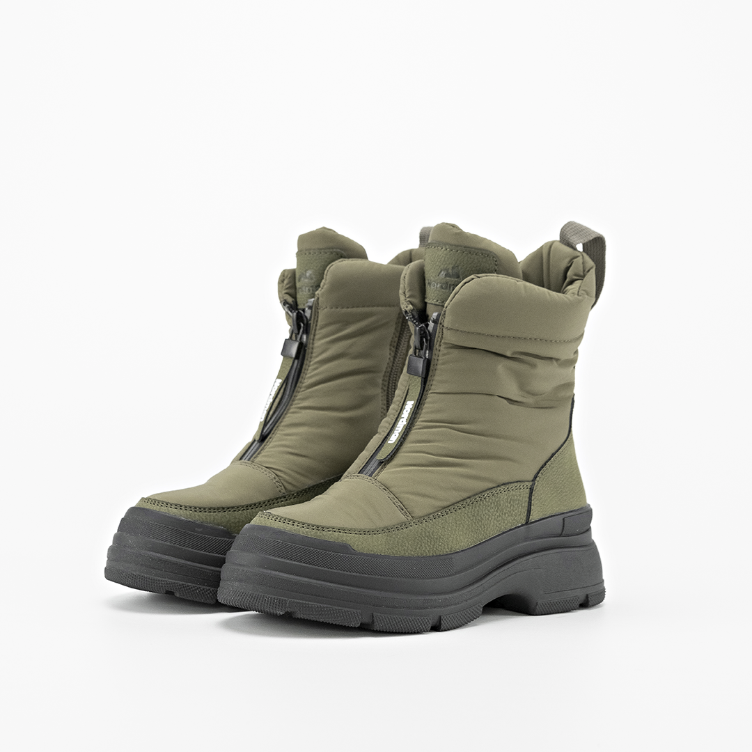 Nordman сапоги на молнии цвет хаки - фото 4