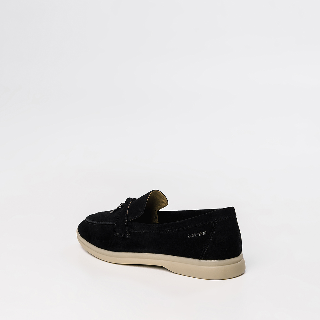 Женские лоферы цвет черный - фото 8