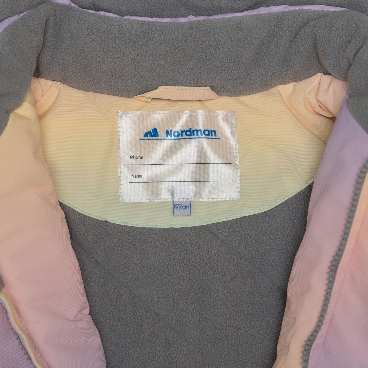 Куртка детская зимняя  Nordman Wear  Принт радуга - фото 8