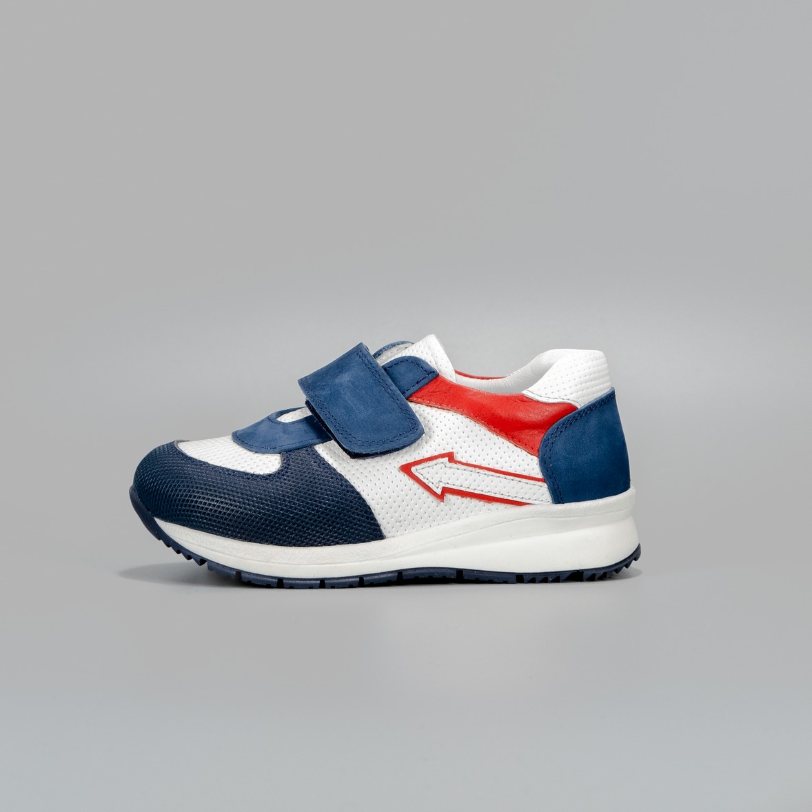 Кожаные кроссовки Nordman Groove синие - фото 3