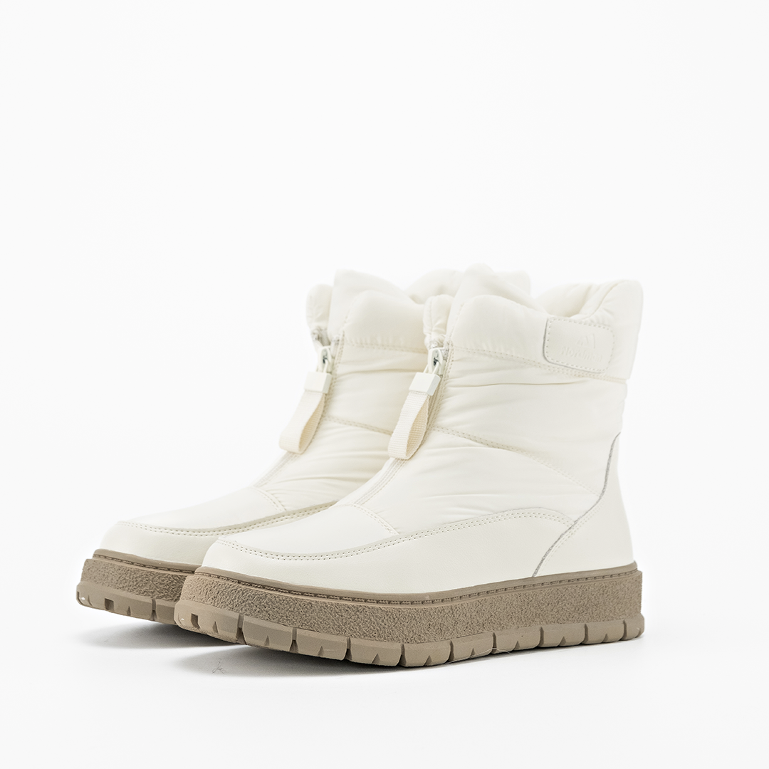 Nordman дутики на молнии цвет бежевый - фото 5