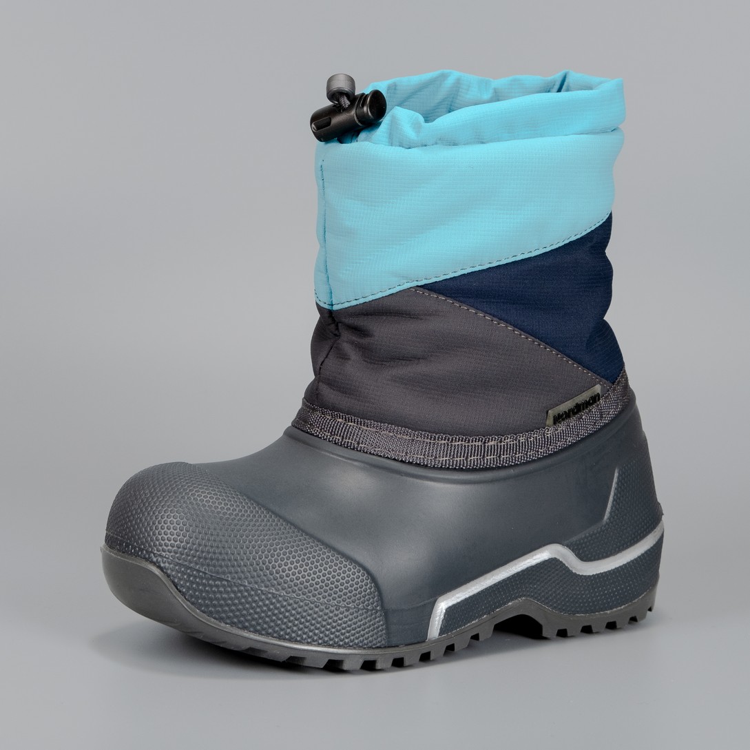 Сноубутсы Nordman Cross из ЭВА+ТЭП серый/бирюзовый - фото 3