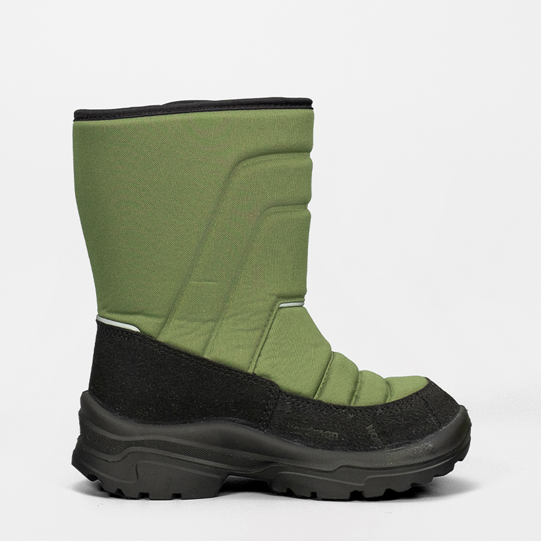 Зимние детские сапоги Nordman Lumi  на липучке Хаки - фото 4