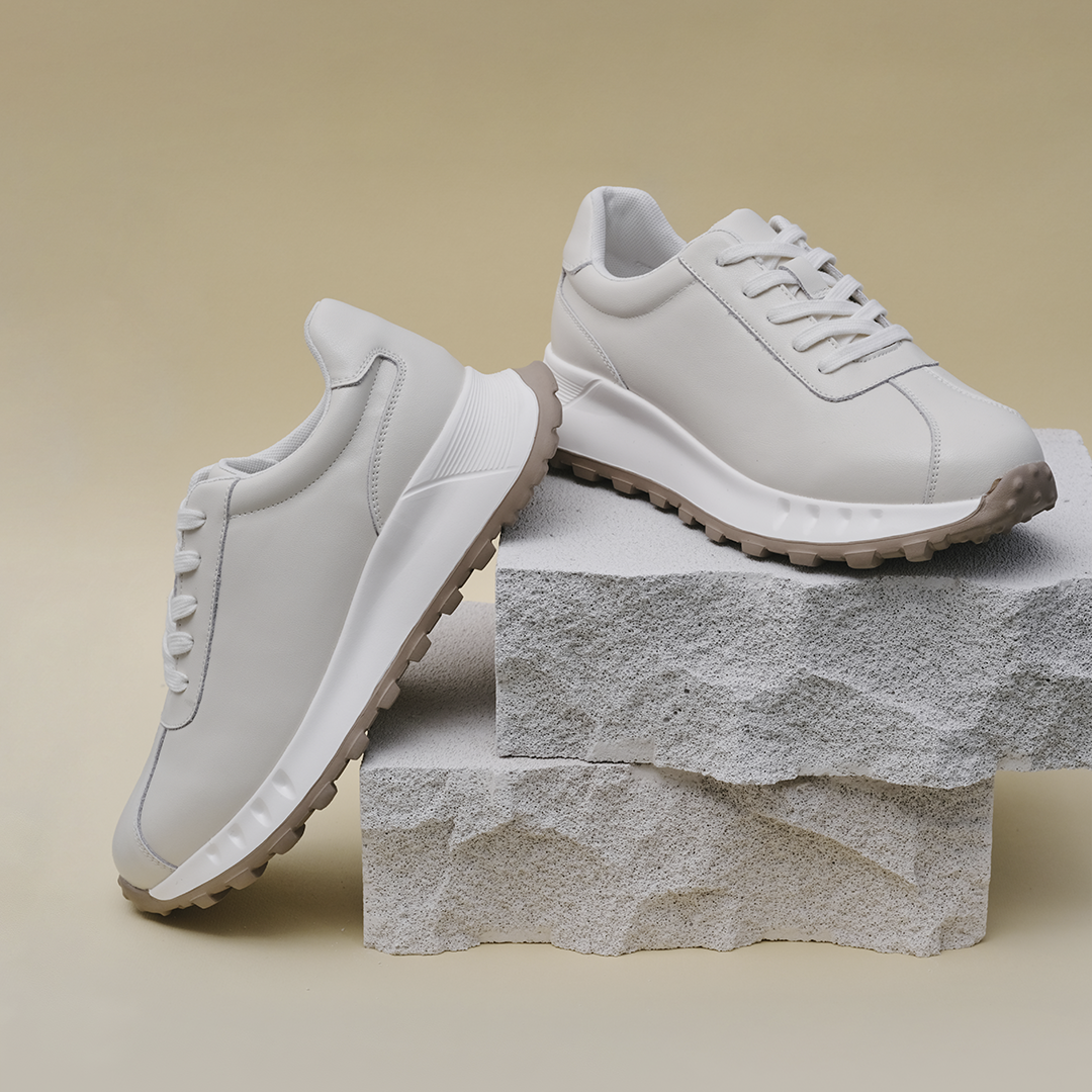 Кроссовки Nordman женские бежевые - фото 6