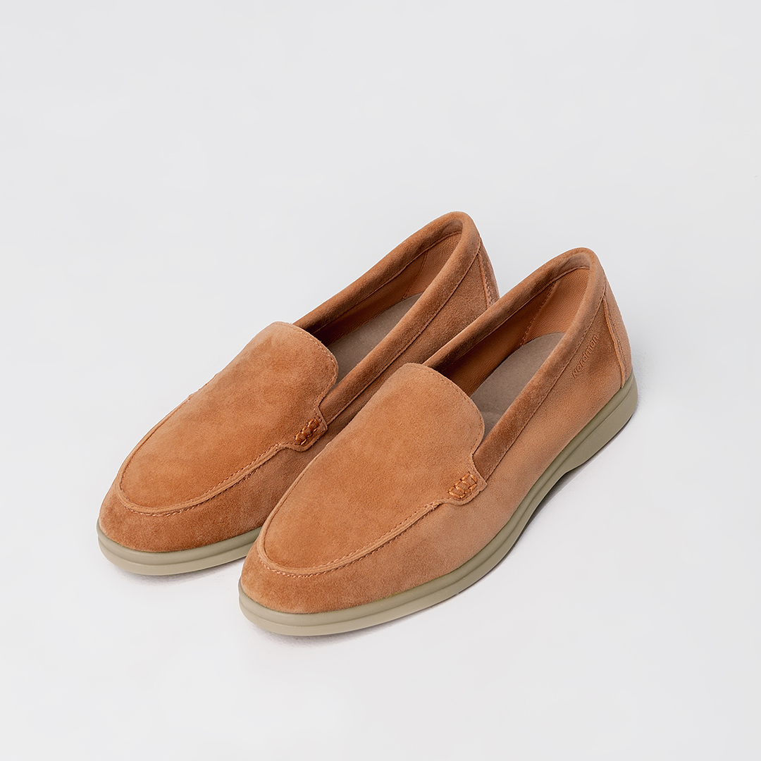 Женские лоферы цвет коричневый - фото 5