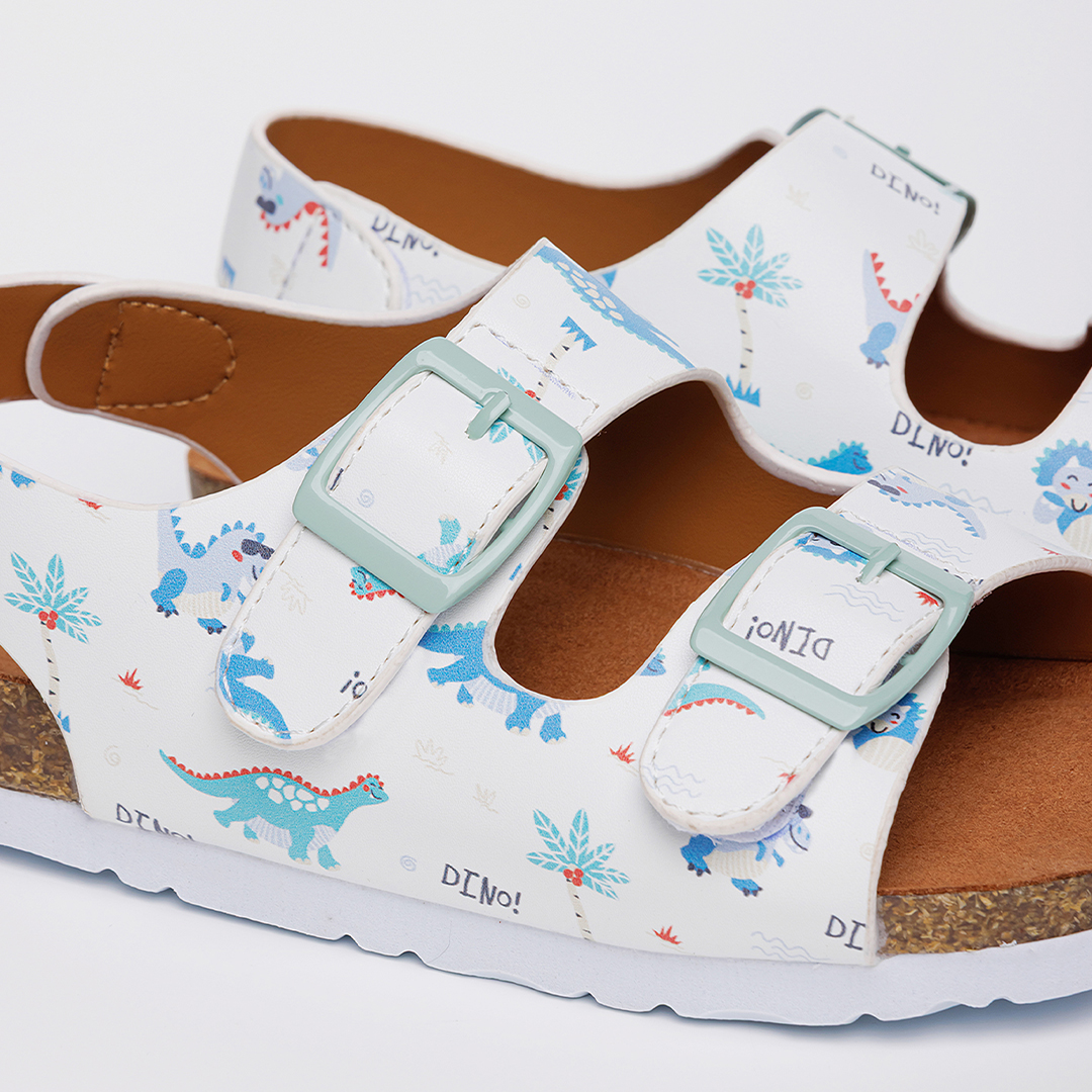 Детские летние босоножки Nordman зеленые - фото 2