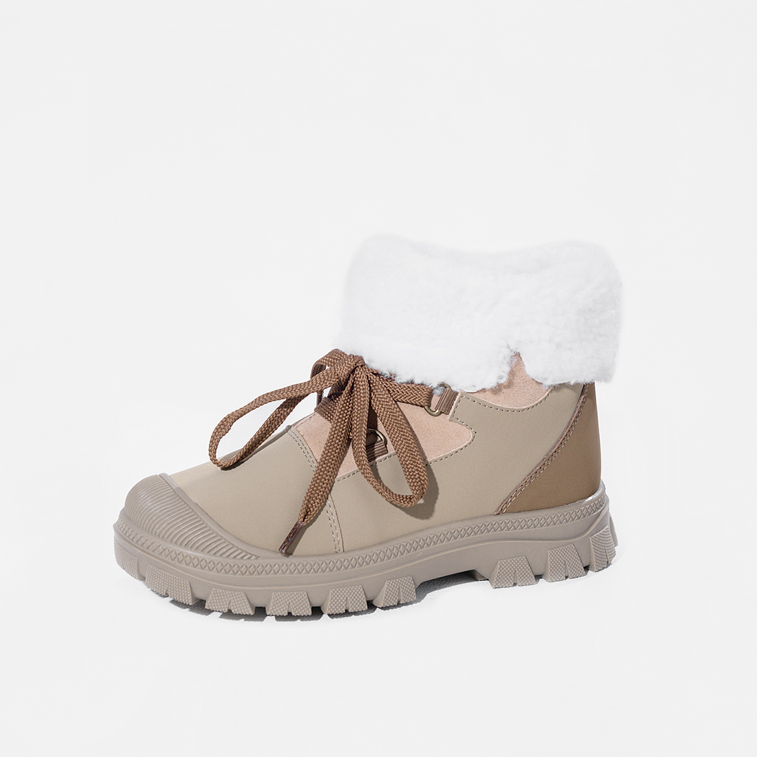 Ботинки Nordman  зимние на шнурках цвет бежевый - фото 10