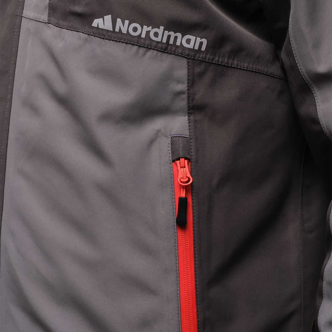 Куртка Nordman из мембраны цвет тёмно-серый - фото 11