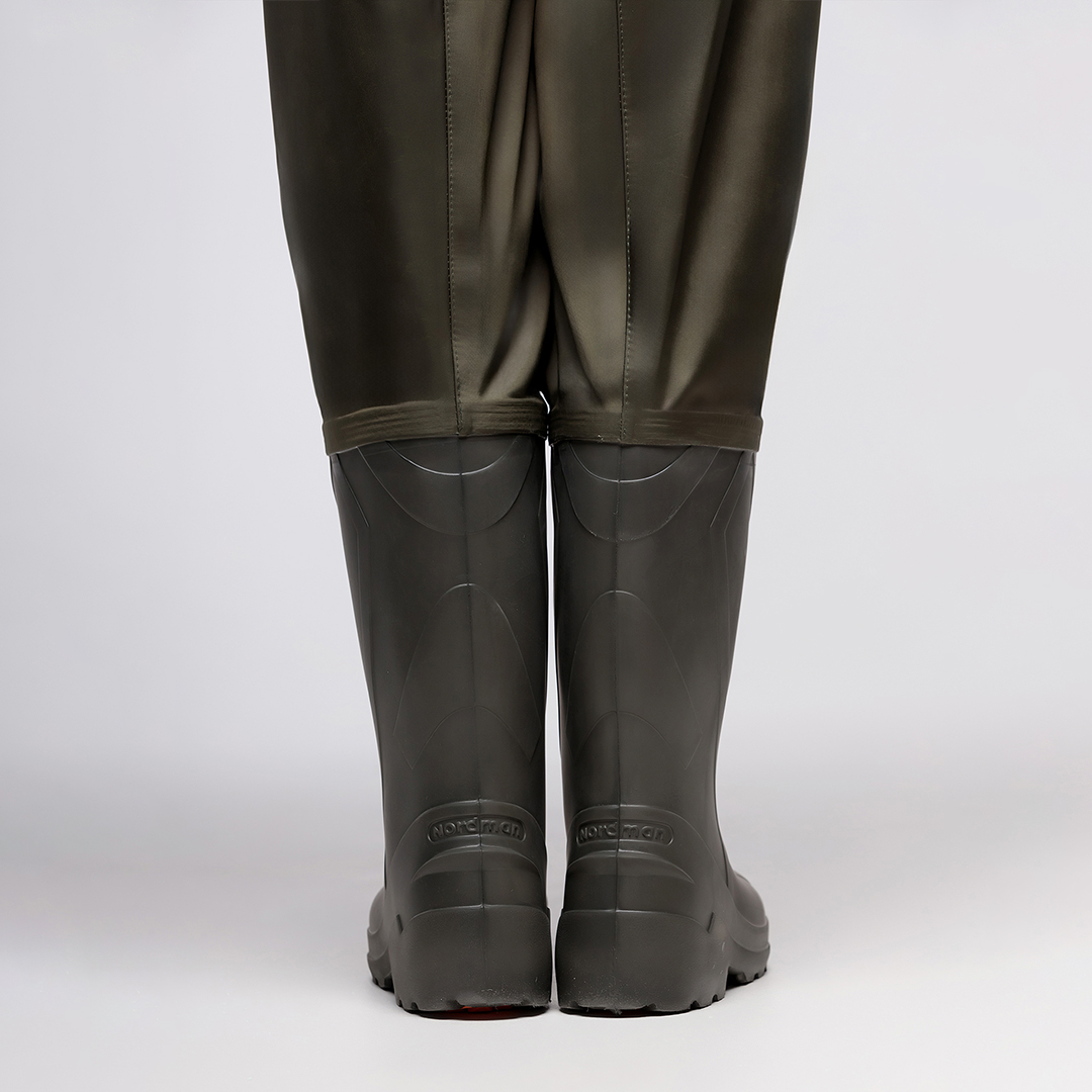 Сапоги рыбацкие Nordman Expert из ЭВА и ТЭП с нейлоновым верхом олива - фото 4