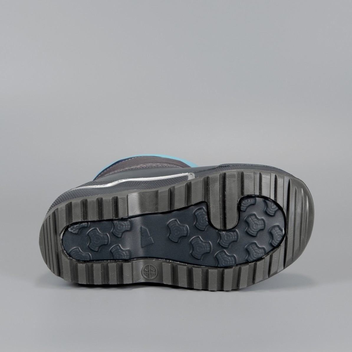 Сноубутсы Nordman Cross из ЭВА+ТЭП серый/бирюзовый - фото 7