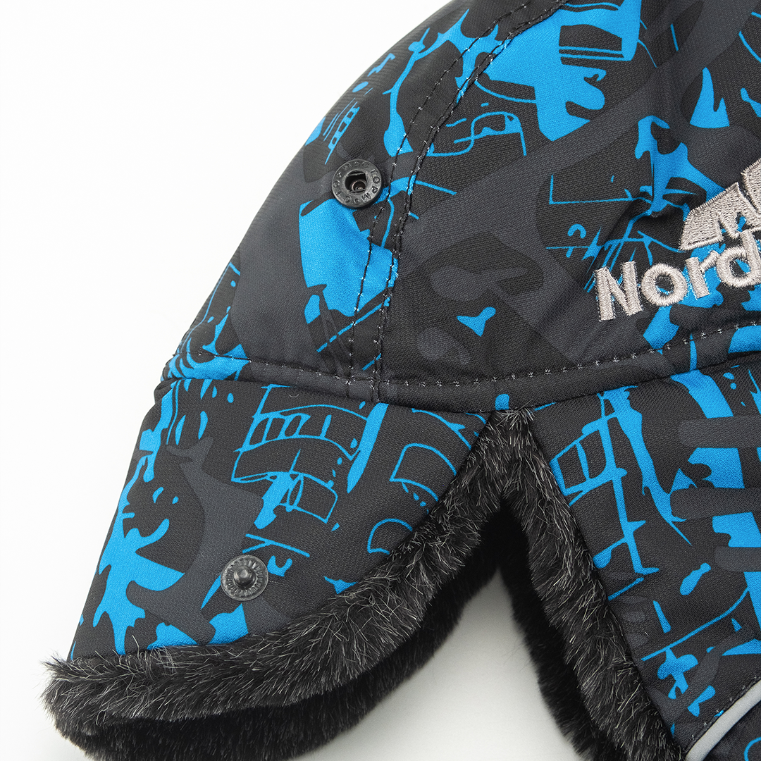 Шапка детская Nordman синяя - фото 6