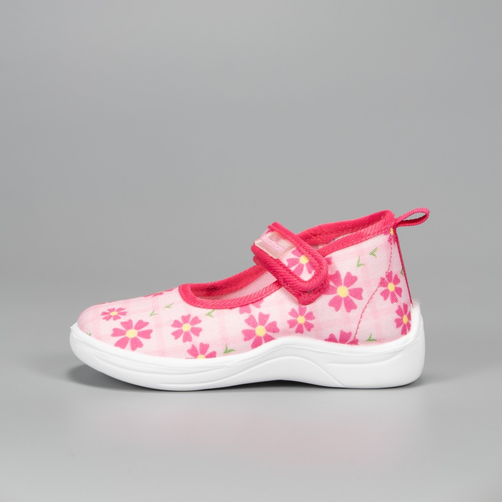 Тапочки детские Nordman Stars розовые с принтом - фото 4