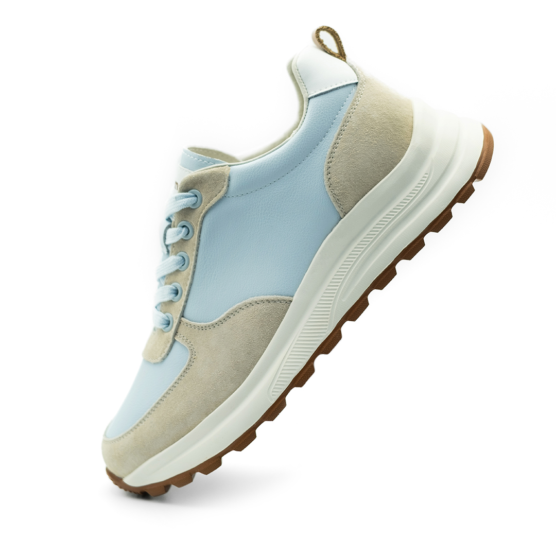 Кроссовки Nordman женские серо-голубые - фото 6