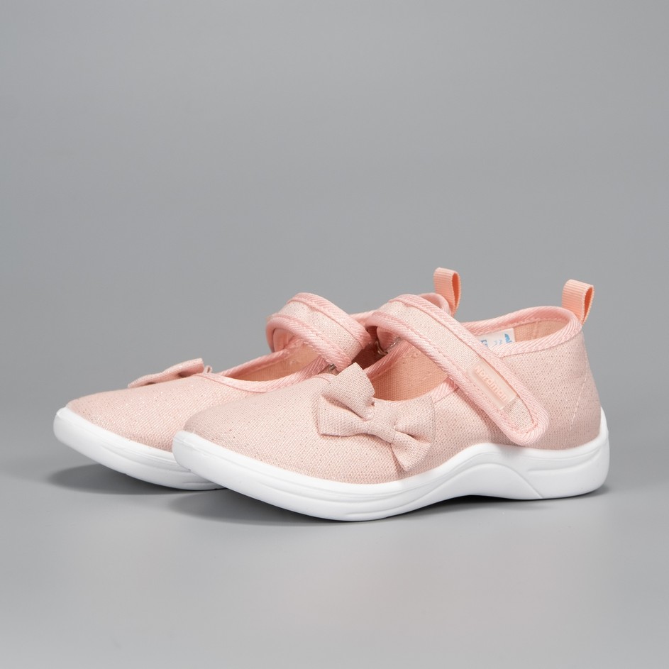 Тапочки детские Nordman Stars ярко-розовые с блестками - фото 2