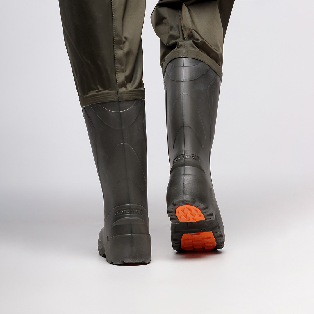 Сапоги рыбацкие Nordman Expert из ЭВА и ТЭП с нейлоновым верхом олива - фото 3