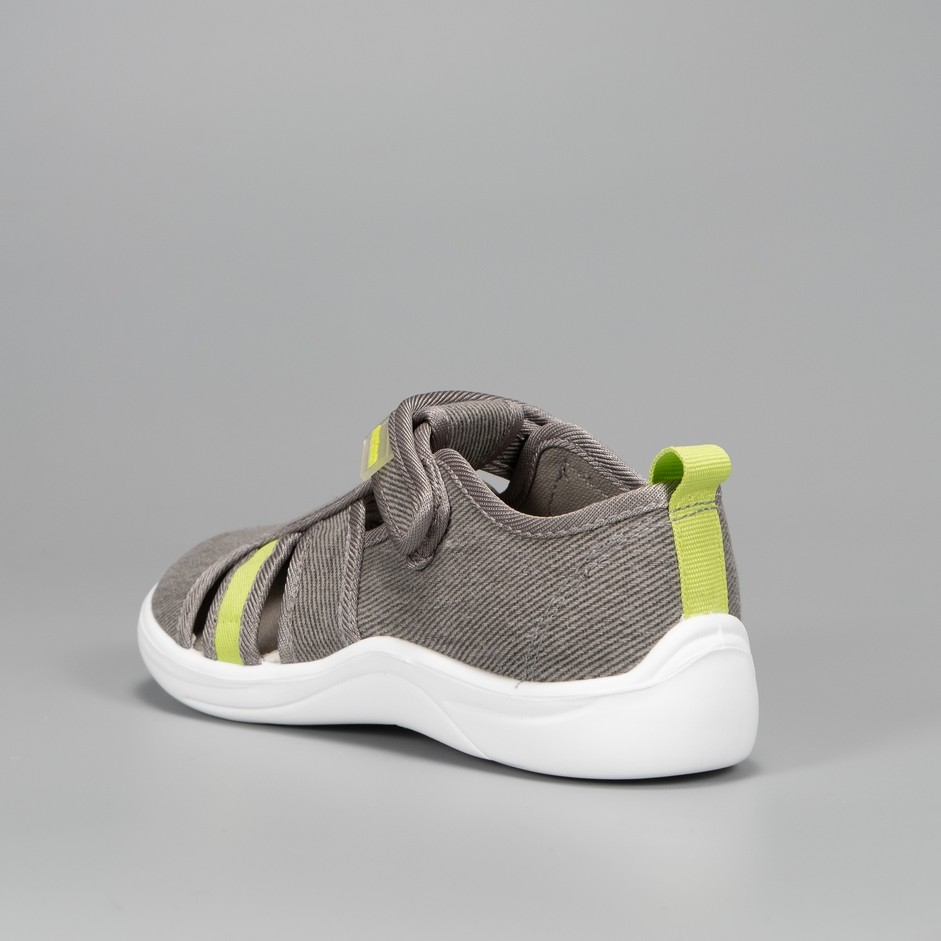 Тапочки детские Nordman Stars серые - фото 5