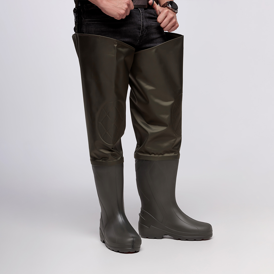 Сапоги рыбацкие Nordman Expert из ЭВА и ТЭП с нейлоновым верхом олива - фото 2