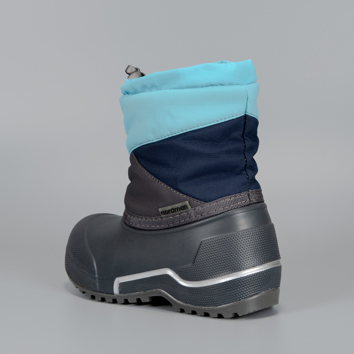 Сноубутсы Nordman Cross из ЭВА+ТЭП серый/бирюзовый - фото 4