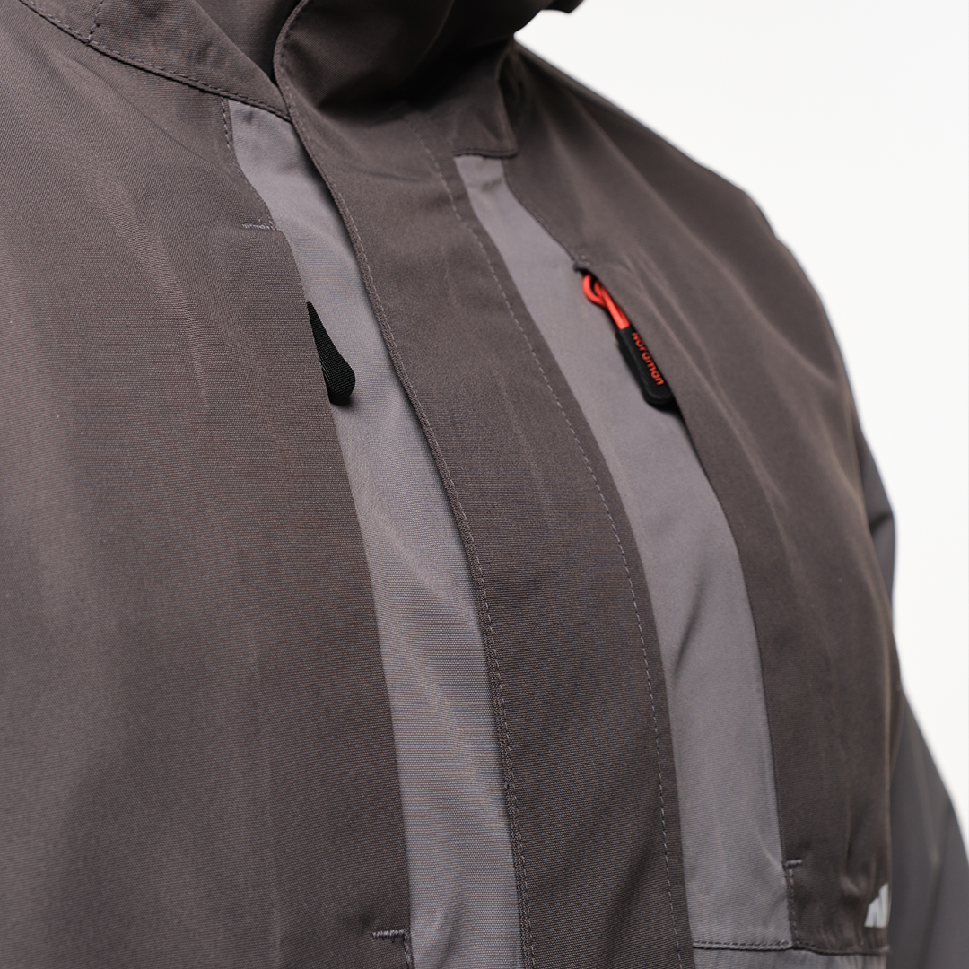 Куртка Nordman из мембраны цвет тёмно-серый - фото 10