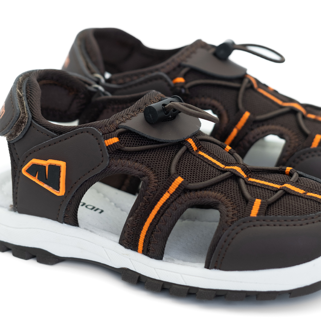 Сандалики детские Nordman Boom коричневые - фото 2