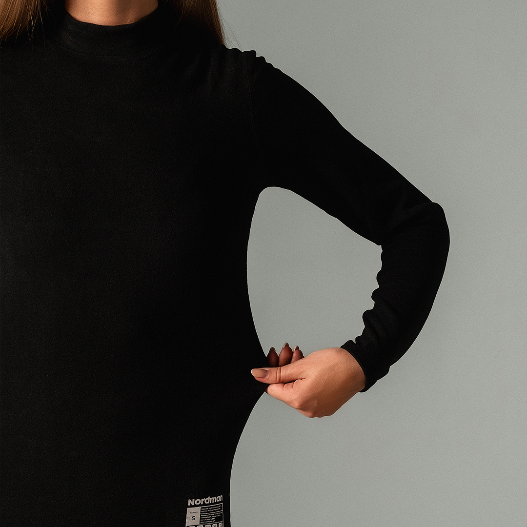 Термобелье Nordman женское Soft Plus, цвет черный - фото 5