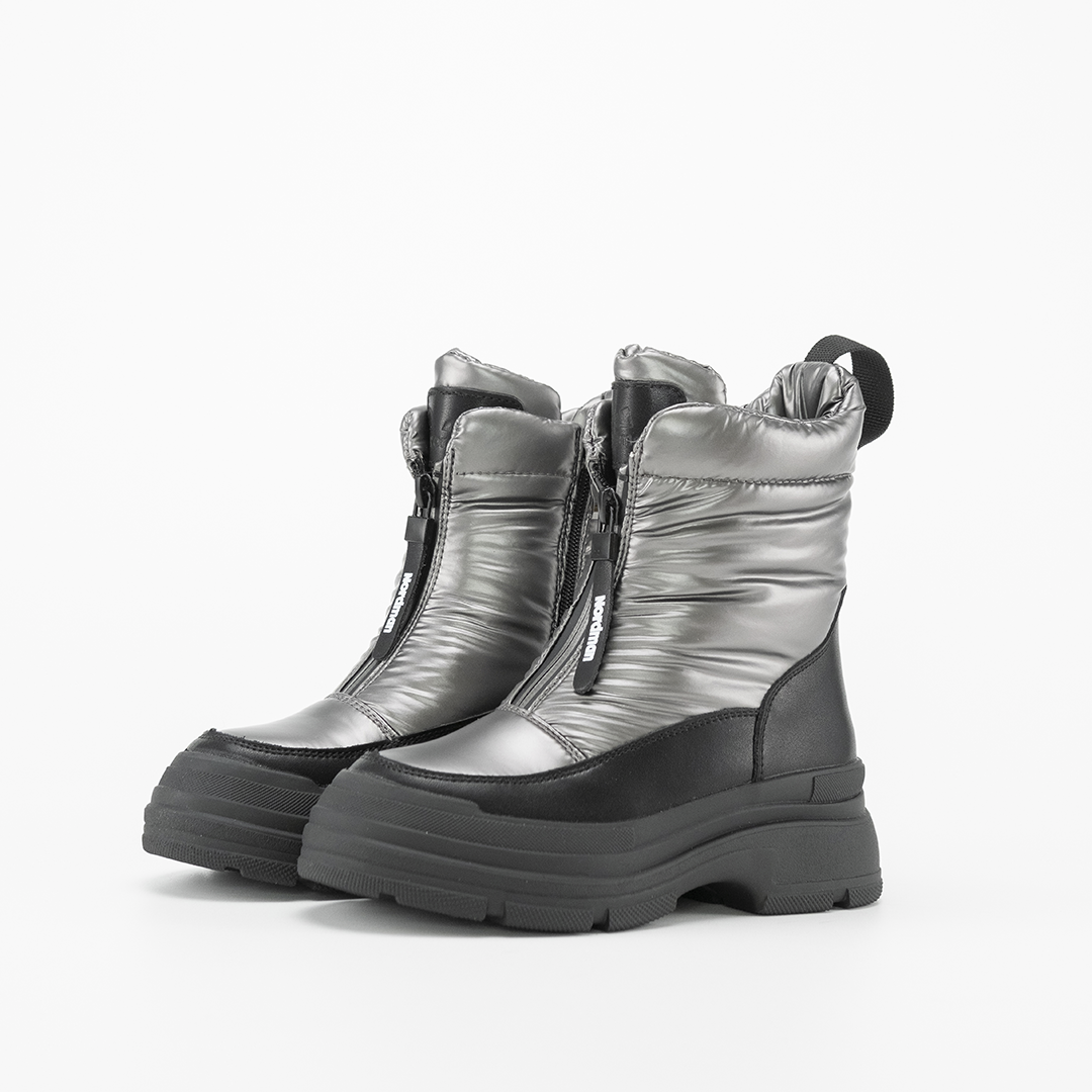 Nordman дутики детские цвет серебристый - фото 4