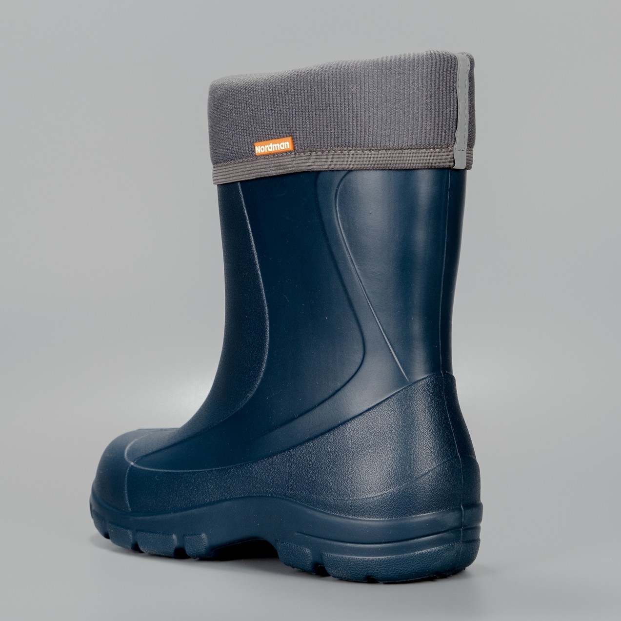 Сапоги подростковые Nordman Teen со съёмным флисовым утеплителем темно-синие - фото 5