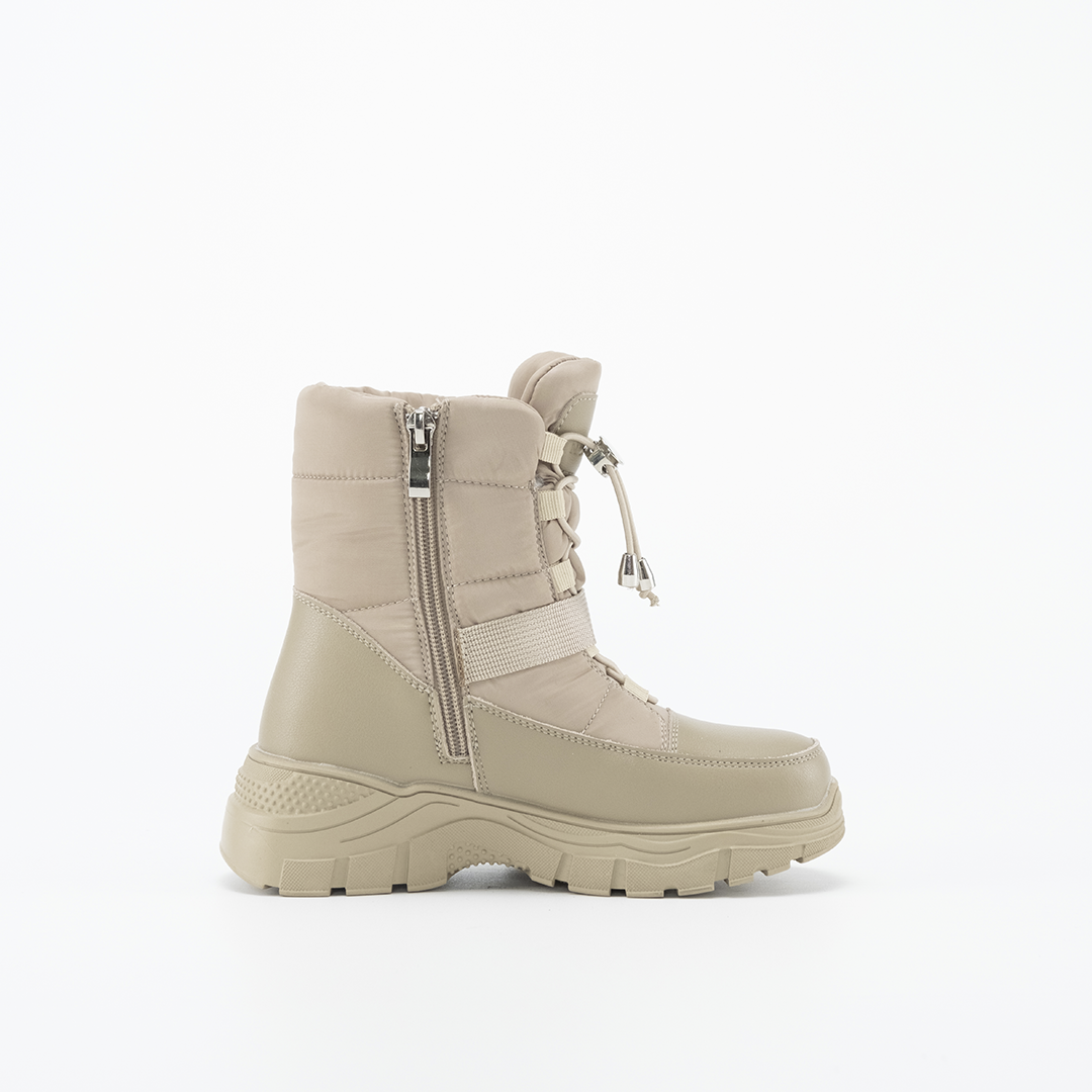 Nordman сапоги на молнии с затяжкой цвет бежевый - фото 7