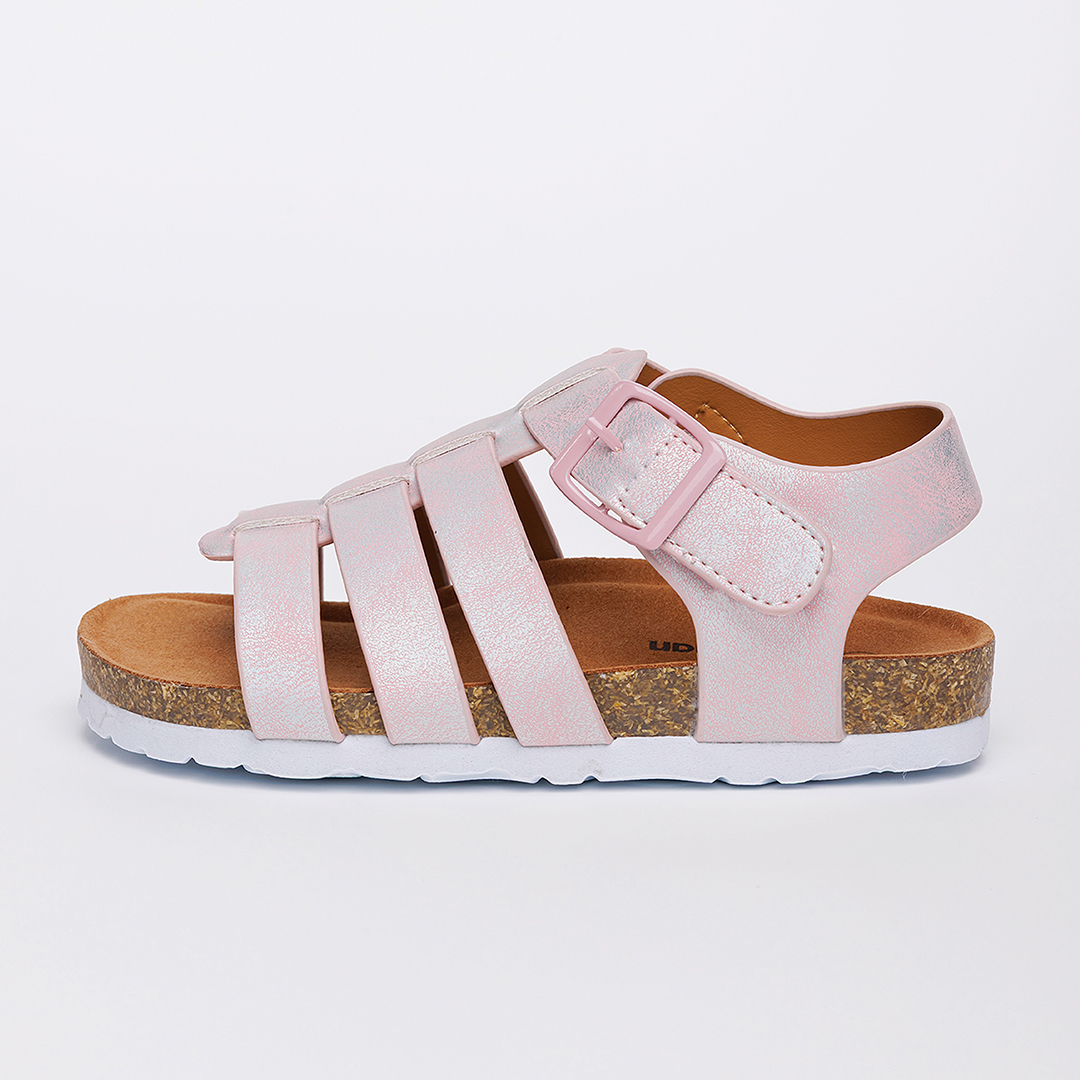 Детские летние босоножки Nordman розовые - фото 3