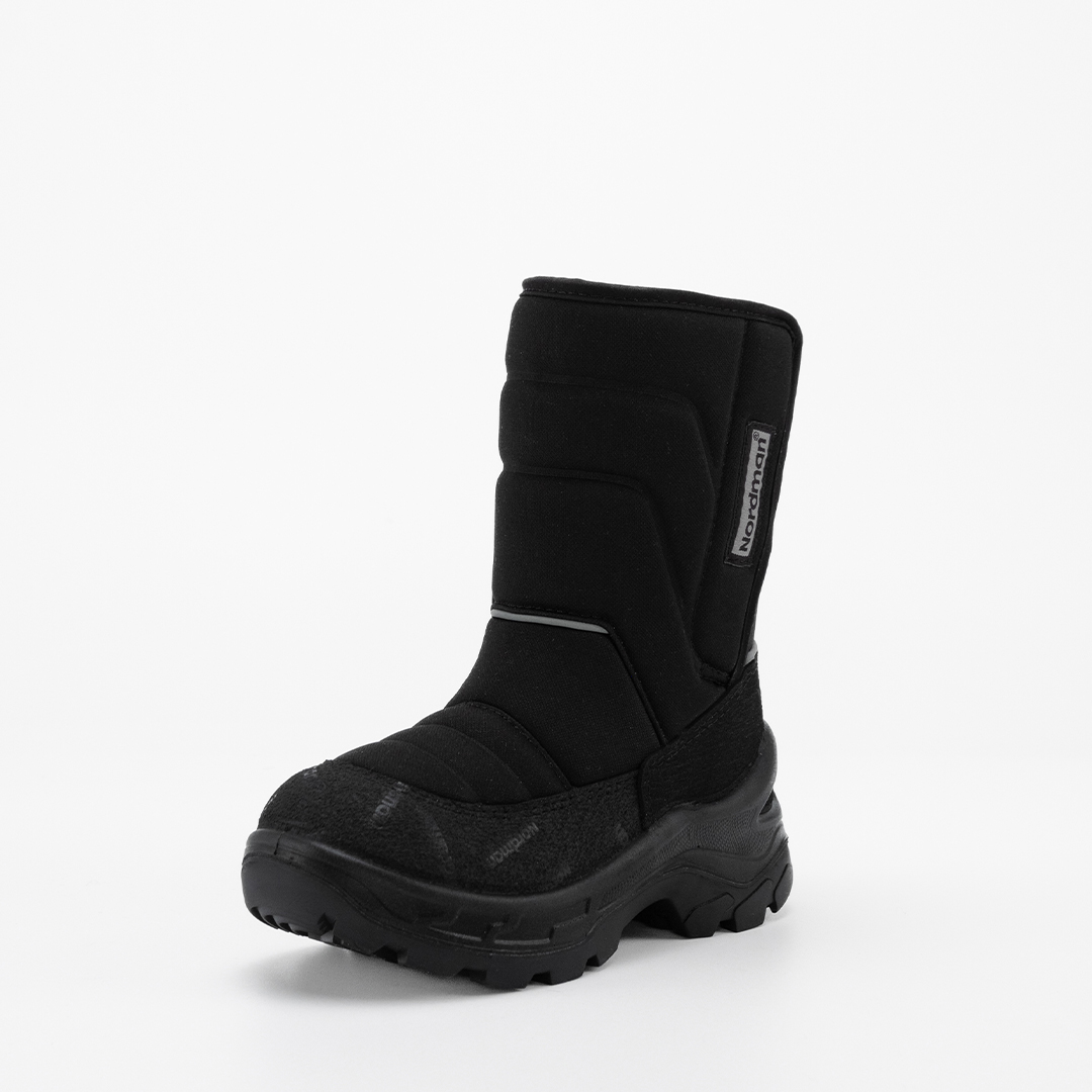Зимние детские сапоги Nordman Lumi c липучкой цвет черный - фото 6