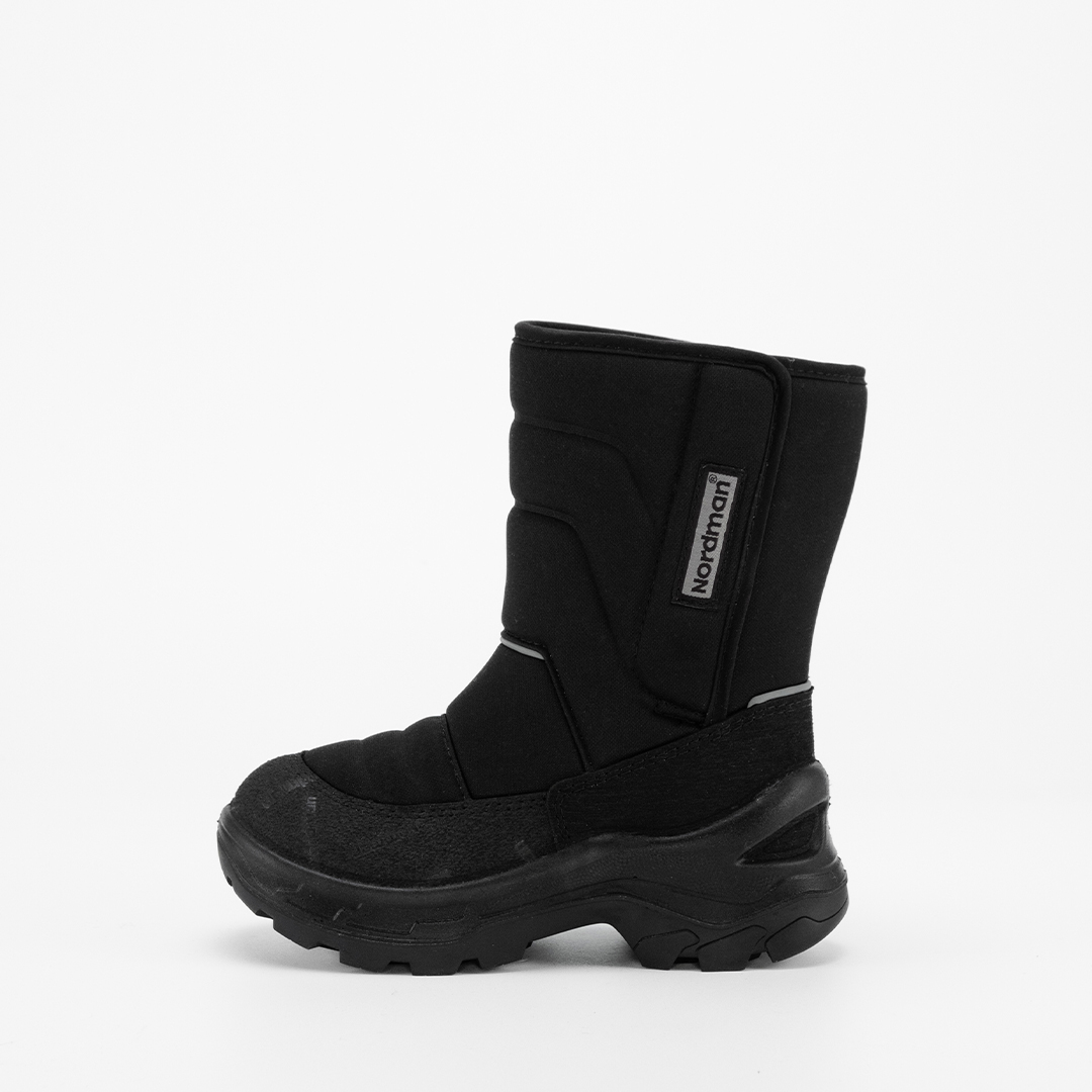 Зимние детские сапоги Nordman Lumi c липучкой цвет черный - фото 5