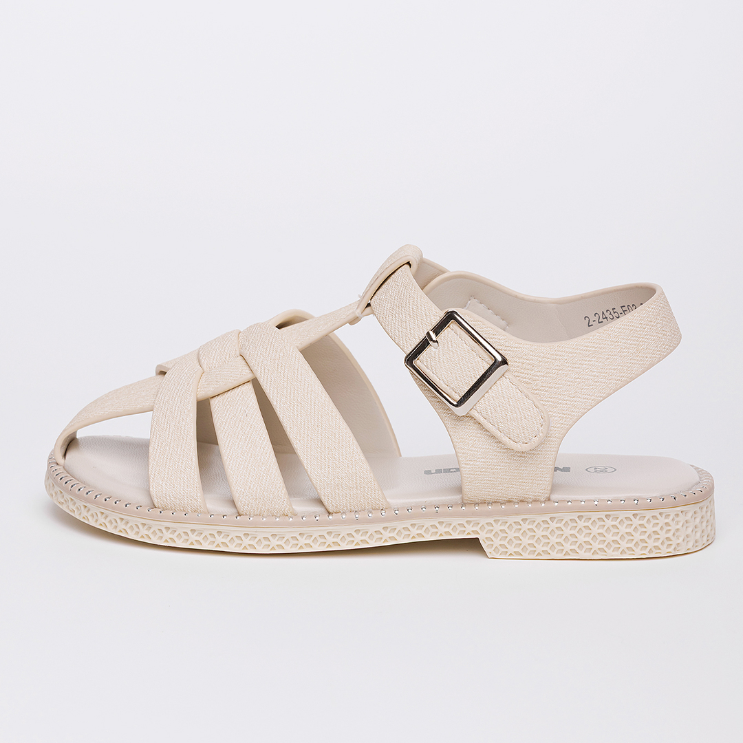 Детские летние босоножки Nordman бежевые - фото 2