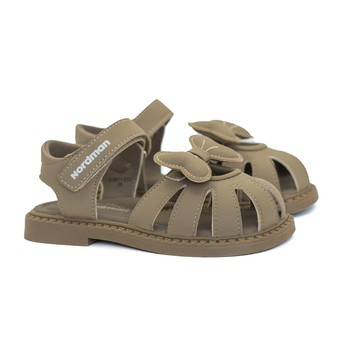 Сандалики детские Nordman Boom коричневые - фото 1