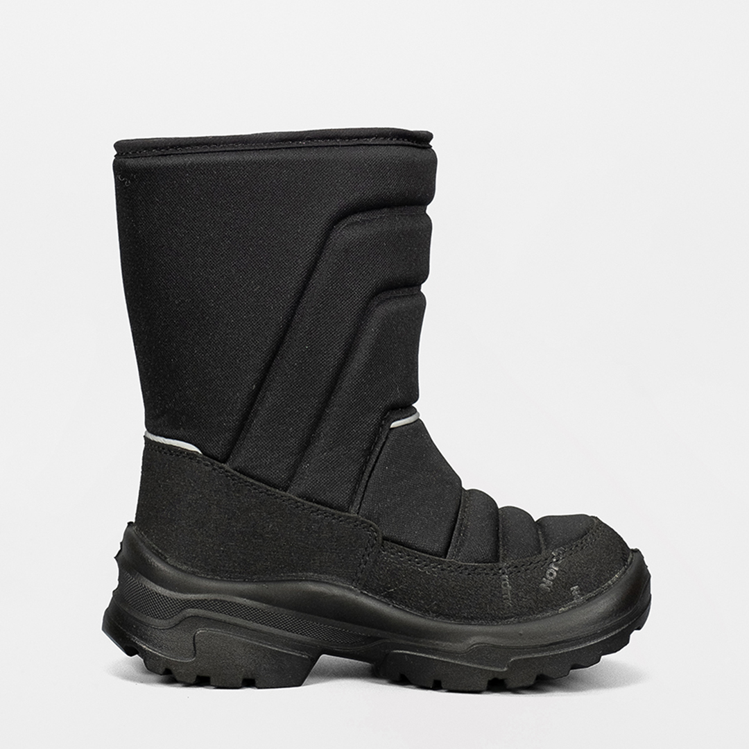 Зимние детские сапоги Nordman Lumi на липучке черные - фото 6