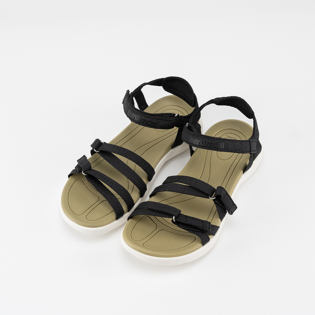 Nordman сандалии женские летние чёрные - фото 3