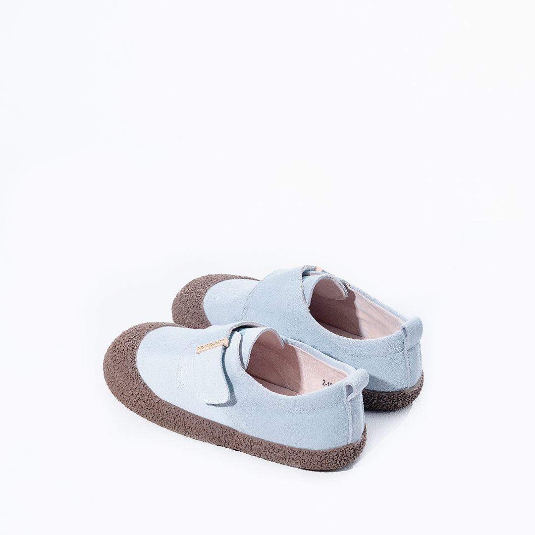 Полуботинки Nordman на двух застежках цвет голубой - фото 5