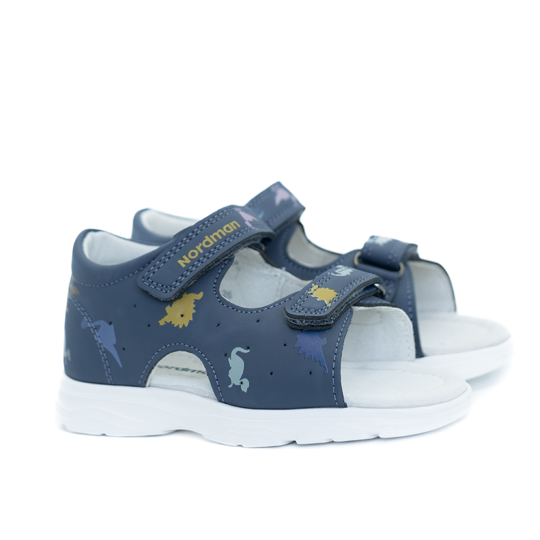 Сандалики детские Nordman Boom синие - фото 1