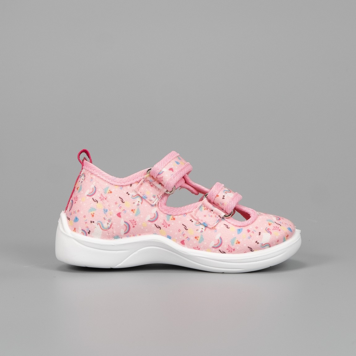 Тапочки детские Nordman Stars розовые c принтом - фото 3