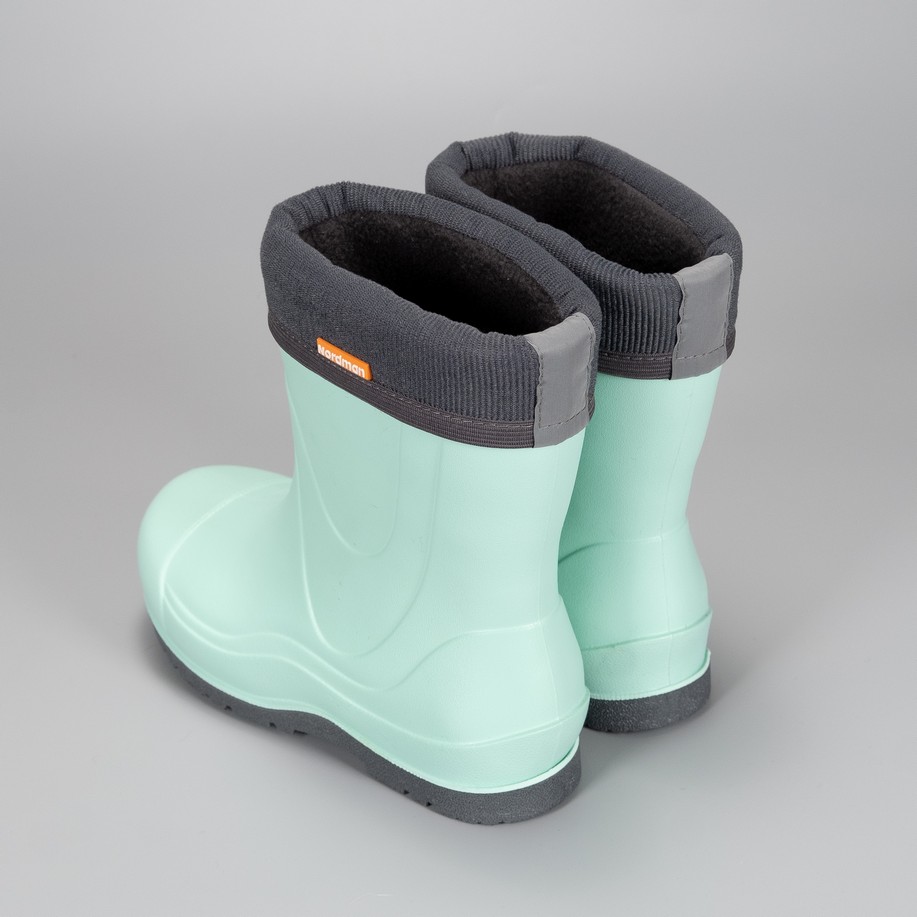 Сапоги детские Nordman Rocket со съемным флисовым утеплителем мятные - фото 7