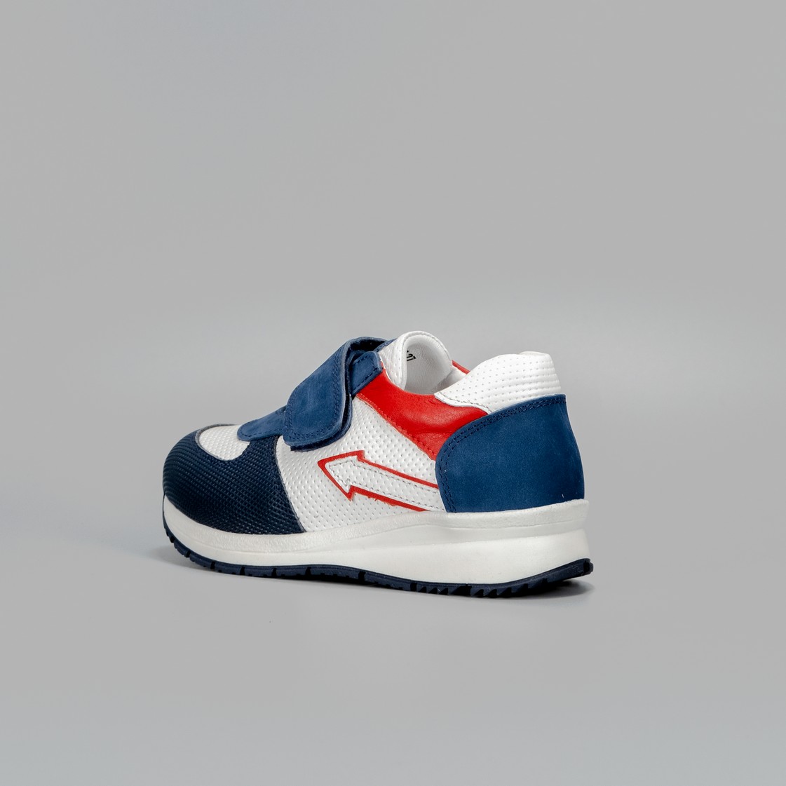 Кожаные кроссовки Nordman Groove синие - фото 4