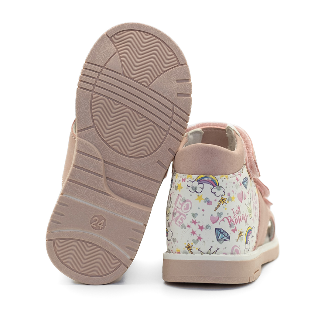 Сандалики детские Nordman Boom розовые - фото 3