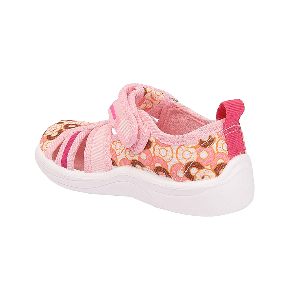 Тапочки детские Nordman Stars розовые с принтом - фото 4