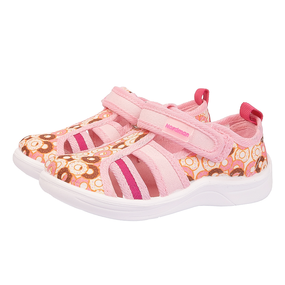 Тапочки детские Nordman Stars розовые с принтом - фото 2