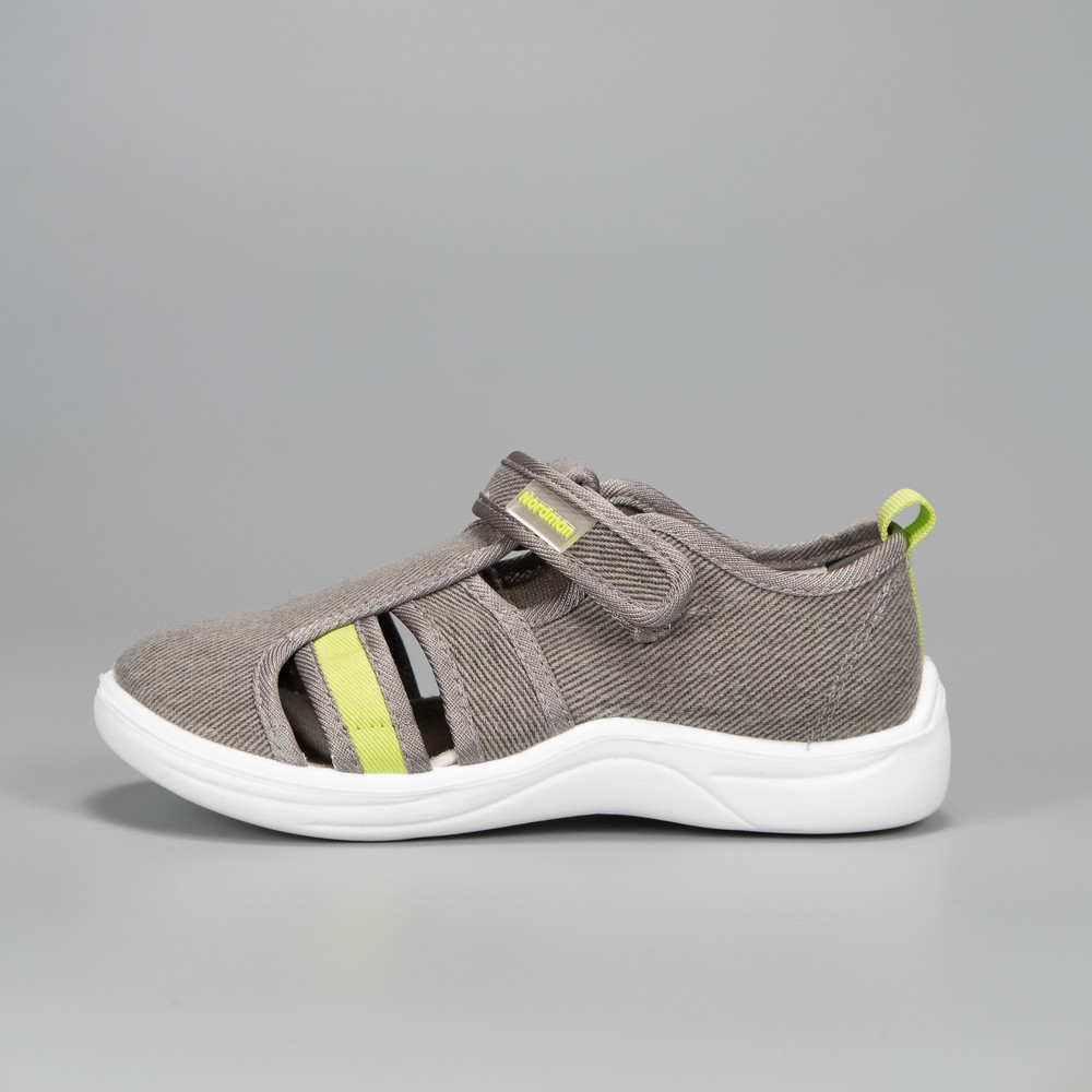 Тапочки детские Nordman Stars серые - фото 4