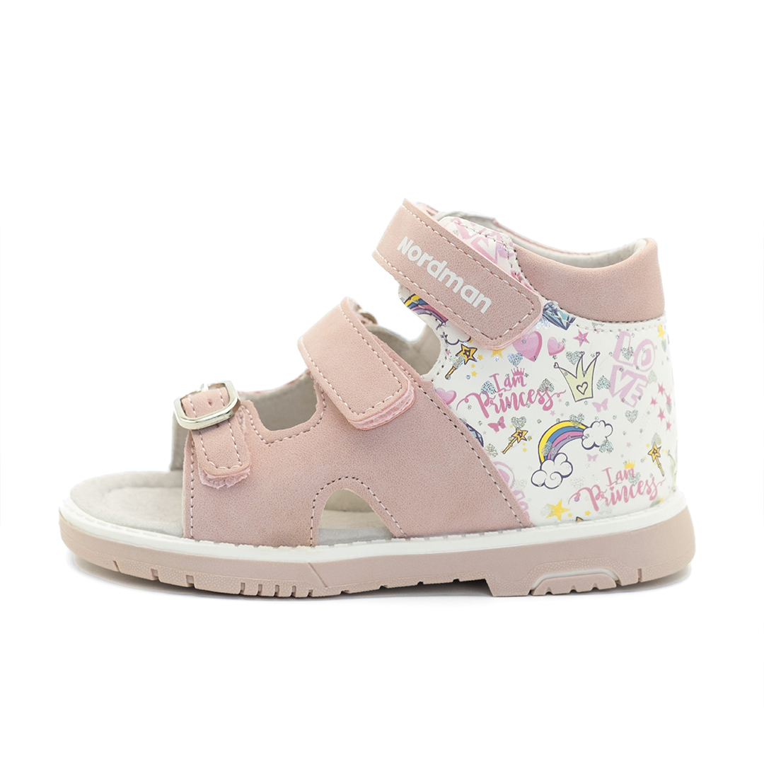 Сандалики детские Nordman Boom розовые - фото 4