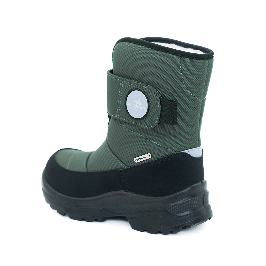 Зимние детские сапоги Nordman Next серые - фото 3
