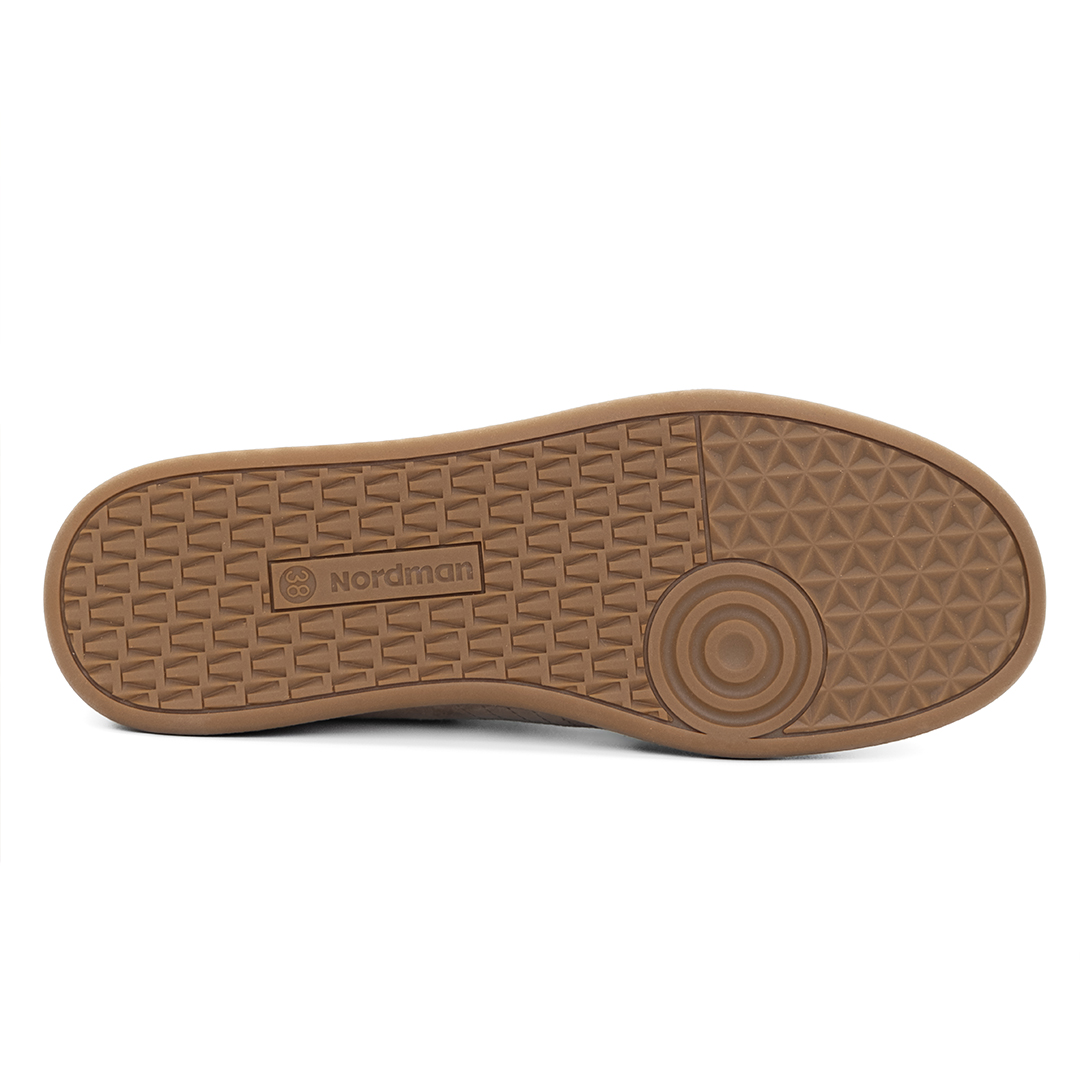 Женские кроссовки Nordman бежевые - фото 5