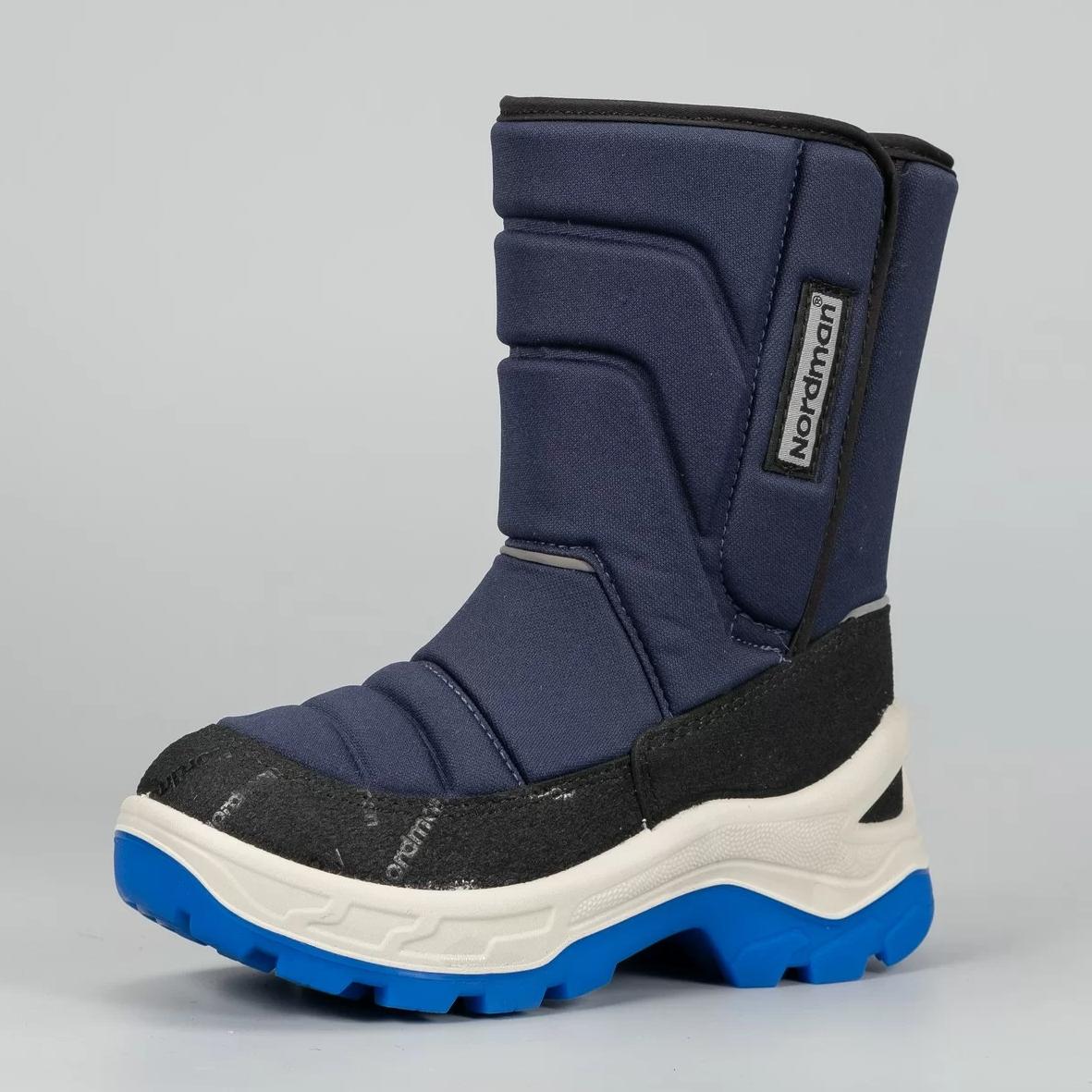 Детские сапоги Nordman Lumi 2.0 LED синие - фото 3